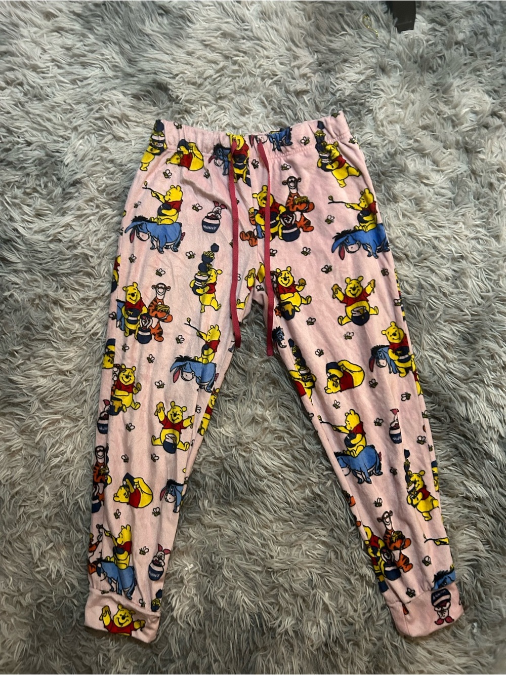 Disney Pink Winnie the Pooh & Friends Pajama Pants